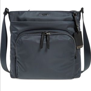 Voyageur Capri’ Crossbody in Slate, Slightly Used